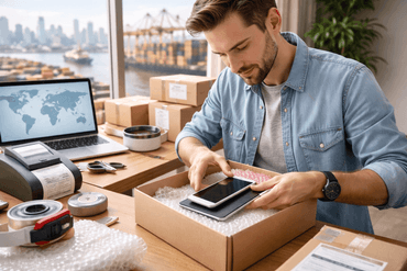 shipping electronics